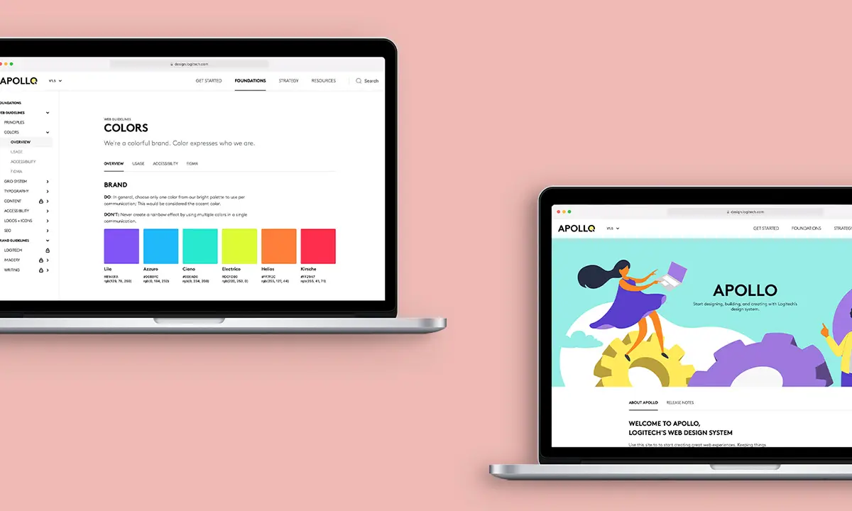 Apollo: Logitech's First Web Design System