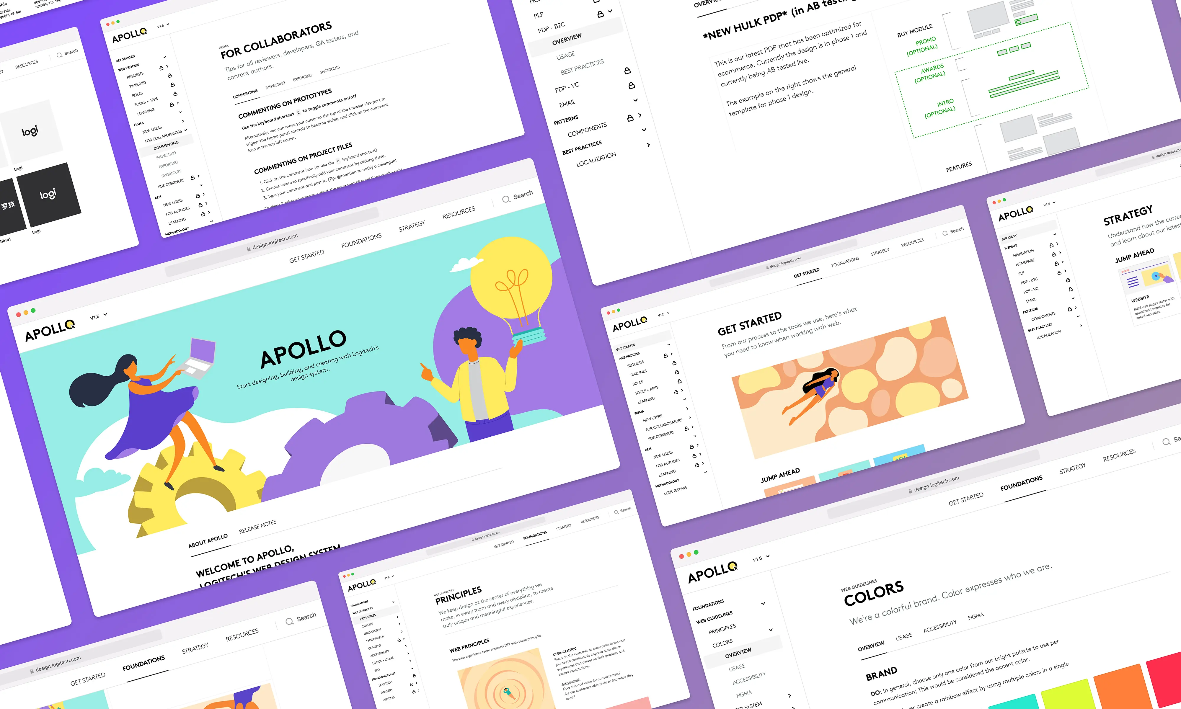 Apollo: Logitech's First Web Design System